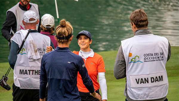 Azahara Muñoz y Anne Van Dam final Costa del Sol Open Femenino