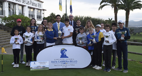 Keira González e Iñaki Sintes estrenan el palmarés del Circuito Juvenil Rafa Cabrera Bello