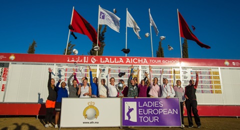 Quinteto de españolas de cara al Ladies European Tour 2018