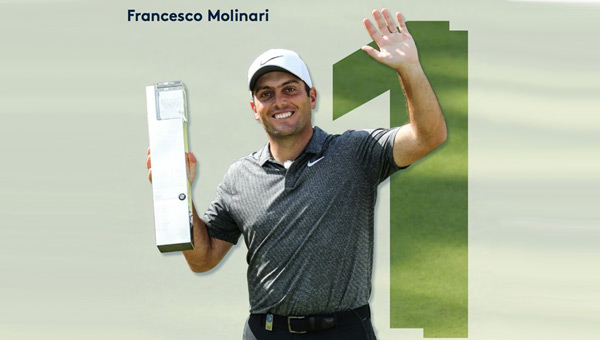 Francesco Molinari Número 1 europa 2018