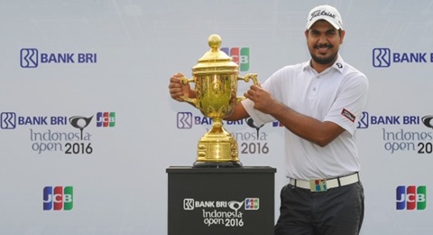 Gaganjeet Bhullar le coge el pulso a las tormentas de Indonesia