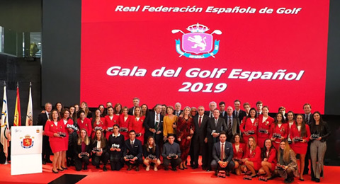 Gala del Golf Español 2019: día de homenajes y bonitos recuerdos