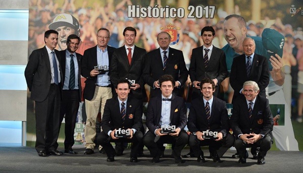 Premiados gala del golf 2017