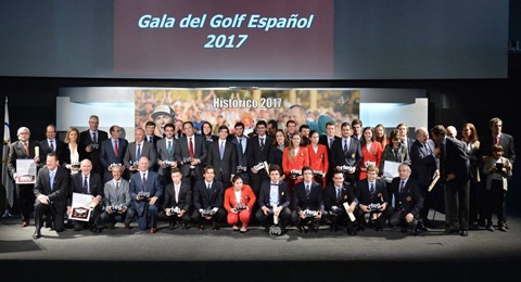 Una gala donde el mejor premio se lo llevó el golf