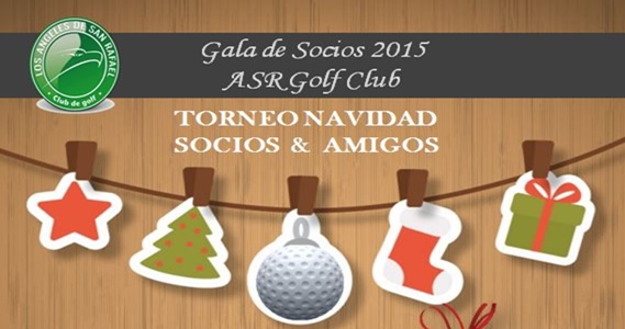 Preparada la gala anual de socios en ASR Golf