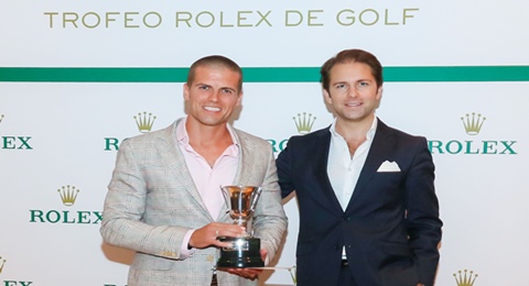 Alejandro Gil consigue llegar a Augusta gracias a Rolex