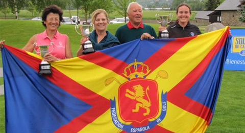 Tres ganadoras para los campeonatos nacionales de 2ª, 3ª y 4ª