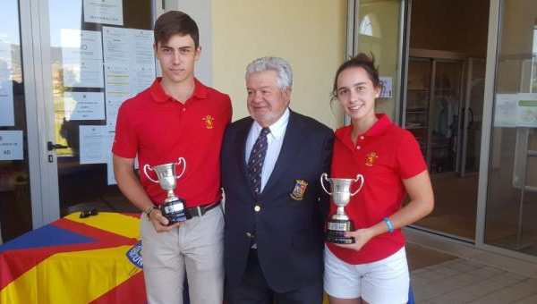  José Luis Ballester y la almeriense Marta López vencedores Cto. España Dobles Mixto