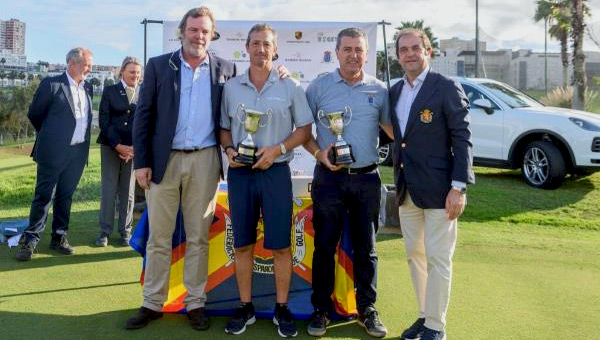 Bernabé y César, campeones Cto España Dobles Pitch & Putt 2018