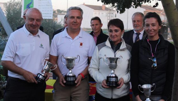 Ganadores finales Cto. de España Senior de Pitch & Putt 2019