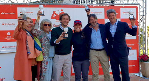 Nuria Iturrios y su equipo se llevan el Pro-Am de Lauro Golf