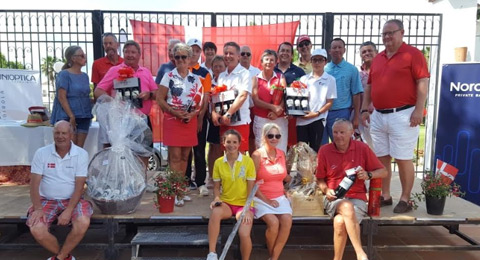 Torneo con mucho acento danés en Lauro Golf