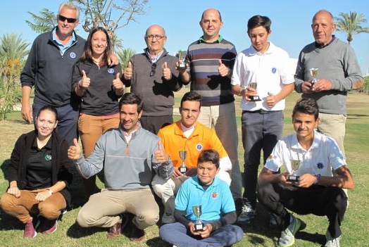 Campeones Escuela Golf Elche 2017