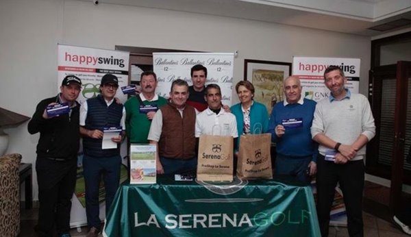 Ganadores en la prueba Ballantines en La Serena Golf