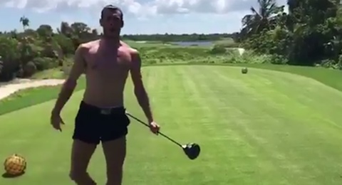 [Vídeo] Gareth Bale, un apasionado del golf