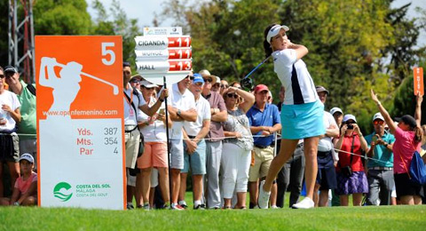 Georgia Hall - Anne Van Dam, calidad internacional en el  Andalucía Costa del Sol Open de España Femenino