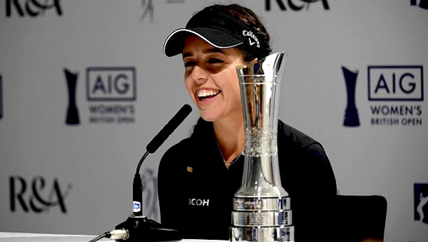 Georgia Hall rueda de prensa British Open 2019