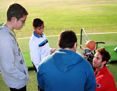 Murcia estrena una escuela de golf adaptado