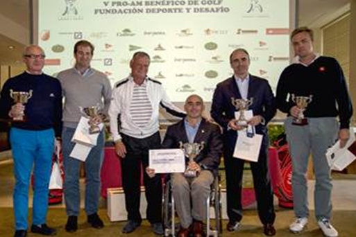 Éxito en el V ProAm Benéfico Fundación Deporte y Desafío