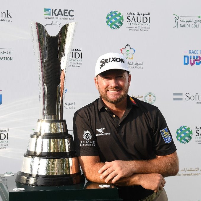 Graeme McDowell victoria Saudi International 2020 título Arabia