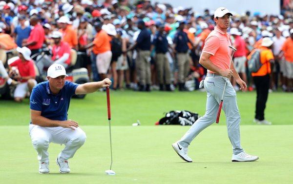 Graeme Storm y Rory McIlroy en Sudáfrica