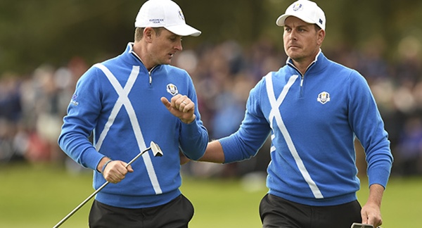 Henrik Stenson y Justin Rose