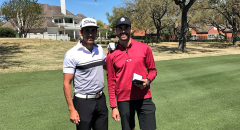 Los hermanos Cabrera-Bello, juntos en el WGC Match Play