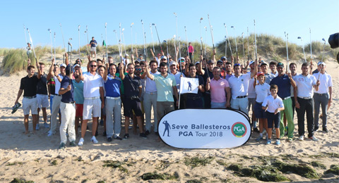 Homenaje a la figura de un grande, Seve Ballesteros