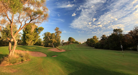 Os enseñamos el hoyo 2 del Kooyonga Golf Club