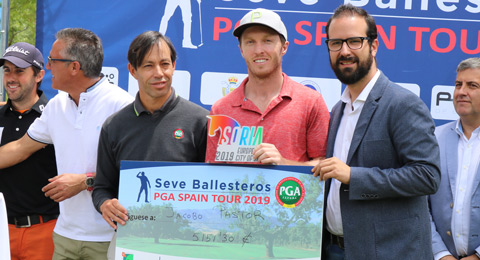 Jacobo Pastor, la contundencia hecha golfista en Soria