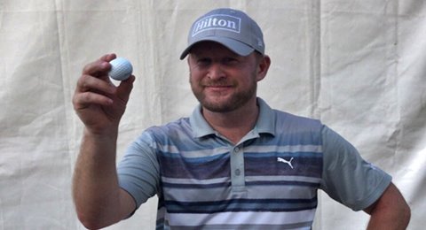 Jamie Donaldson, primer hoyo en uno del ET en 2018