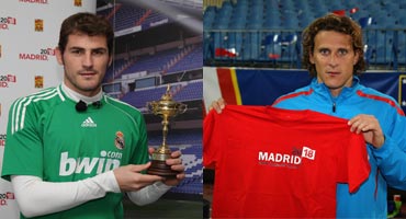 Iker Casillas y Diego Forlán apoyan la Candidatura