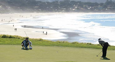 Marino y Points mandan en Pebble Beach