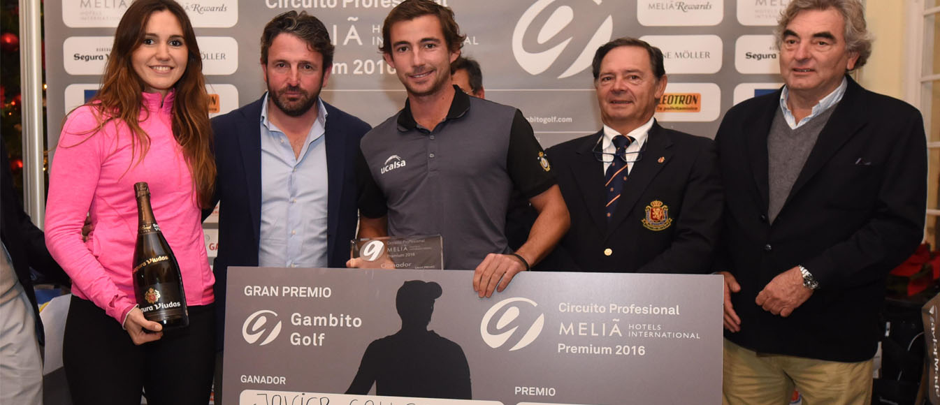 Javier Gallegos premio Circuito Meliá