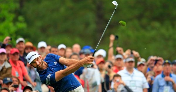 Dustin Johnson accidente augusta