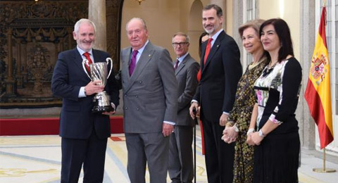 Jon Rahm, Premio Rey Juan Carlos como revelación en 2017