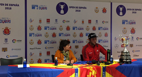 ''He venido a ganar el Open de España. Ser campeón es mi objetivo''