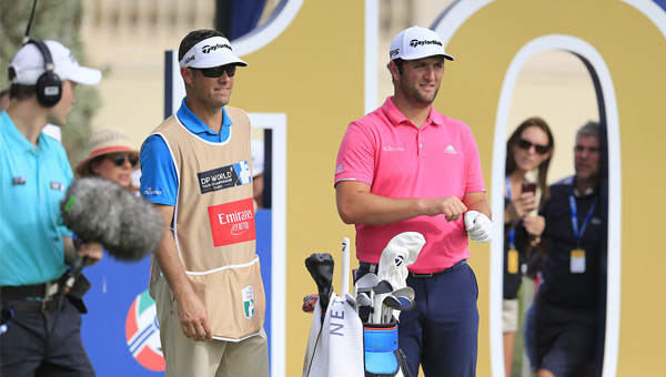 Jon Rahm tercera ronda DP World Tour Championship Dubai 2018