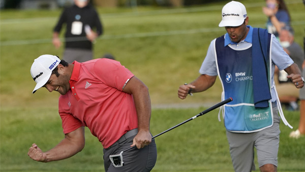 Jon Rahm victoria BMW Championship 2020 putt