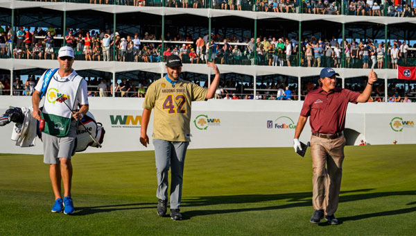 Jon Rahm y Phil Mickelson segunda ronda Waste Management Phoenix Open 2018