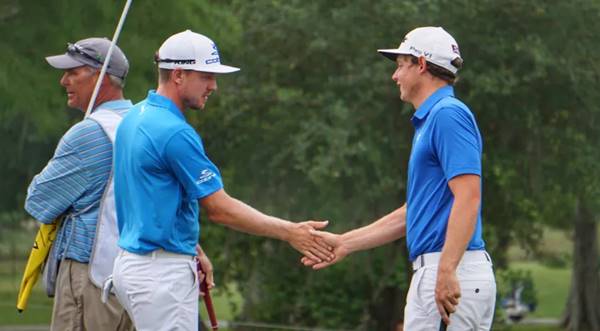 Jonas Blixt y Cameron Smith Zurich classic