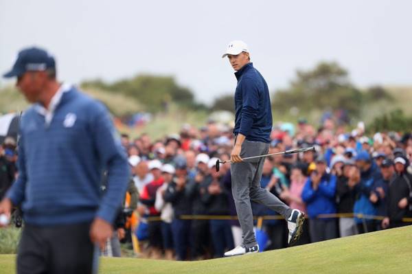 Jordan Spieth y Matt Kuchar The Open 2017 jornada final