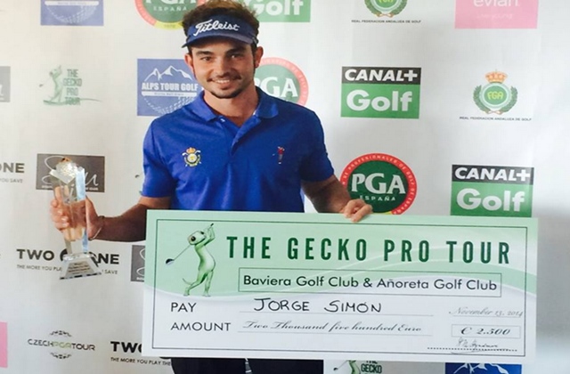 Jorge Simón se estrena ganando el Gecko Pro Tour