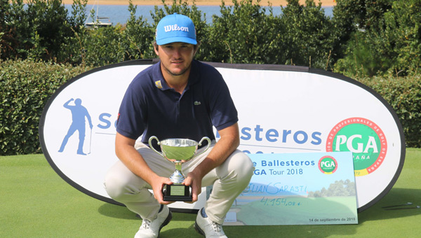 Juan Sarasti victoria Pedreña Seve Ballesteros Tour