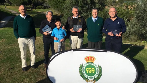 Juan Soler ganador de la primera prueba del Circuito Andaluz de Pitch and Putt 2020