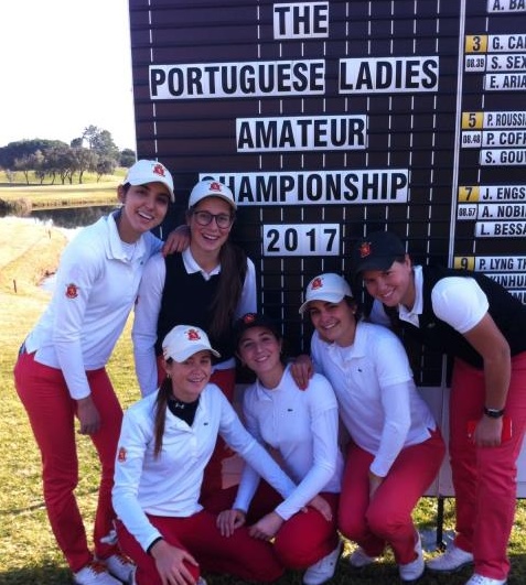 Equipo español femenino en Montado