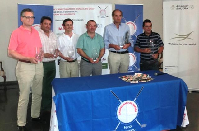 Fiesta ferroviaria en Golf Zaudín