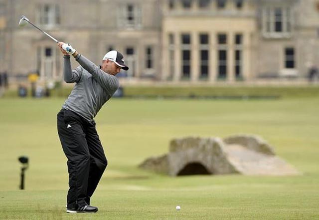 Sergio García demostró su gran golf a golpe de birdie