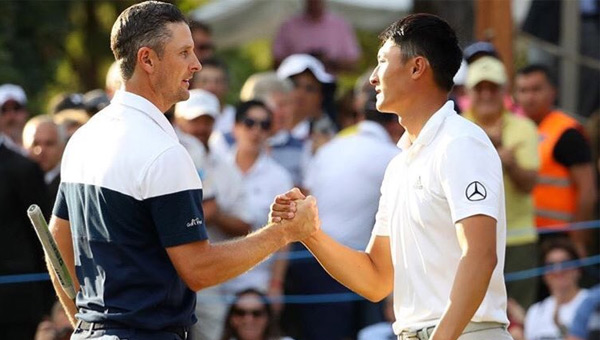 Justin Rose y Haotong Li desempate TUrquía