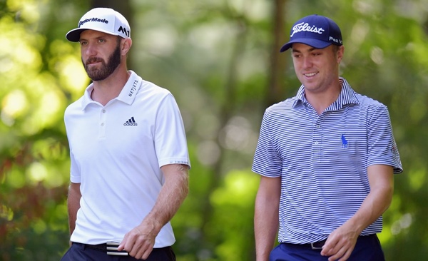 Dustin Johnson y Justin Thomas dell technologies jornada 3